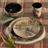 Mossy Oak Animal Print 16 Piece Dinnerware Set, Service for