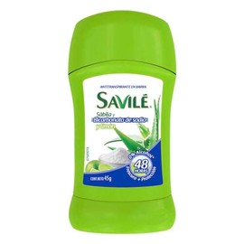 Savilé Desodorante Antitranspirante para Mujer Bicarbonato de Sodio y Limón en Barra 45g