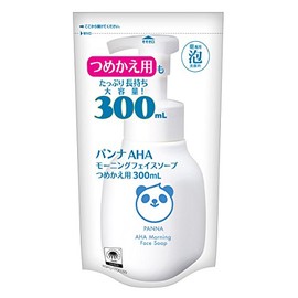 panna AHA mo-ningufeisuso-pu Foaming Facial Cleanser for tumekae 300ml