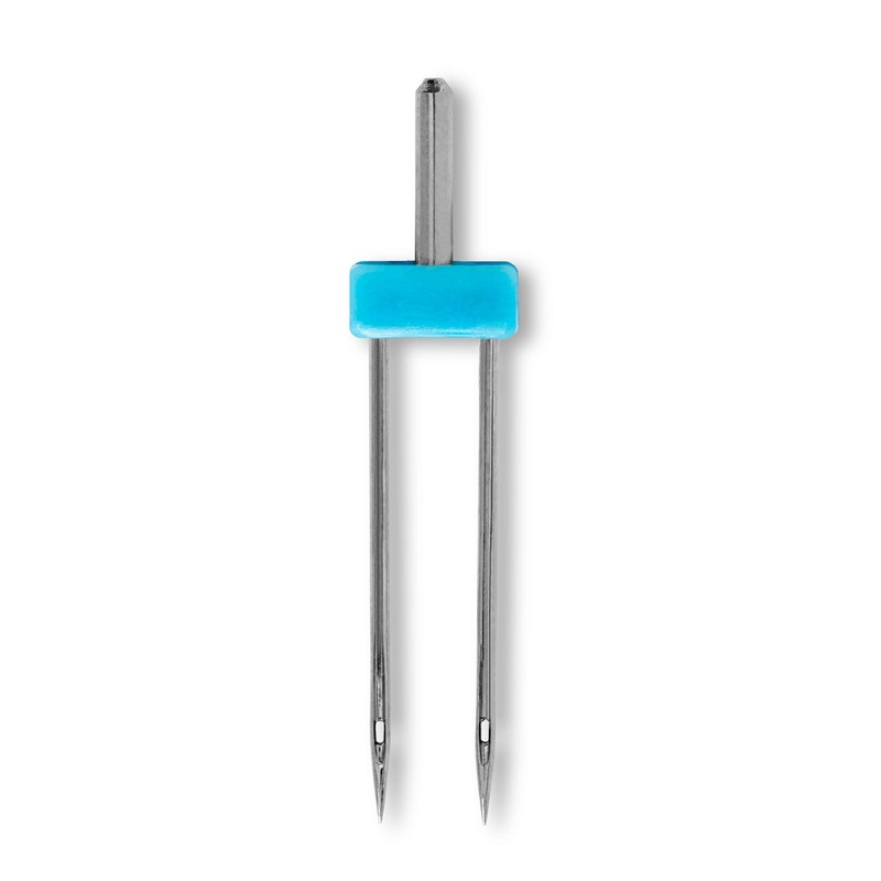 Prym 152918 Double Sewing Machine Needle Universal 130/705 100/6.0 mm,