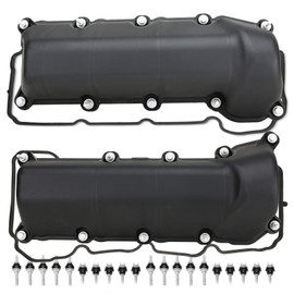 Mocar7 Engine Parts Valve Covers Compatible with Dodge Ram 1500 Durango Dakota Nitro Jeep Commander Grand Cherokee Liberty 3.7L V6 2002-2012 Replace 53021937AC 53021938AB