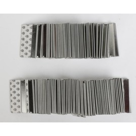 100 Count 65MN .012 Single Edge Steel Razor Blades - Pack of (1)