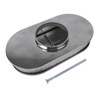 Air Cleaner 15" Oval Full Finned Replacement for Classic Ford
