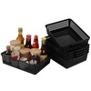 Ionoloy 6-Pack Plastic Paper Storage Basket Tray, Desktop Organizer Baskets,