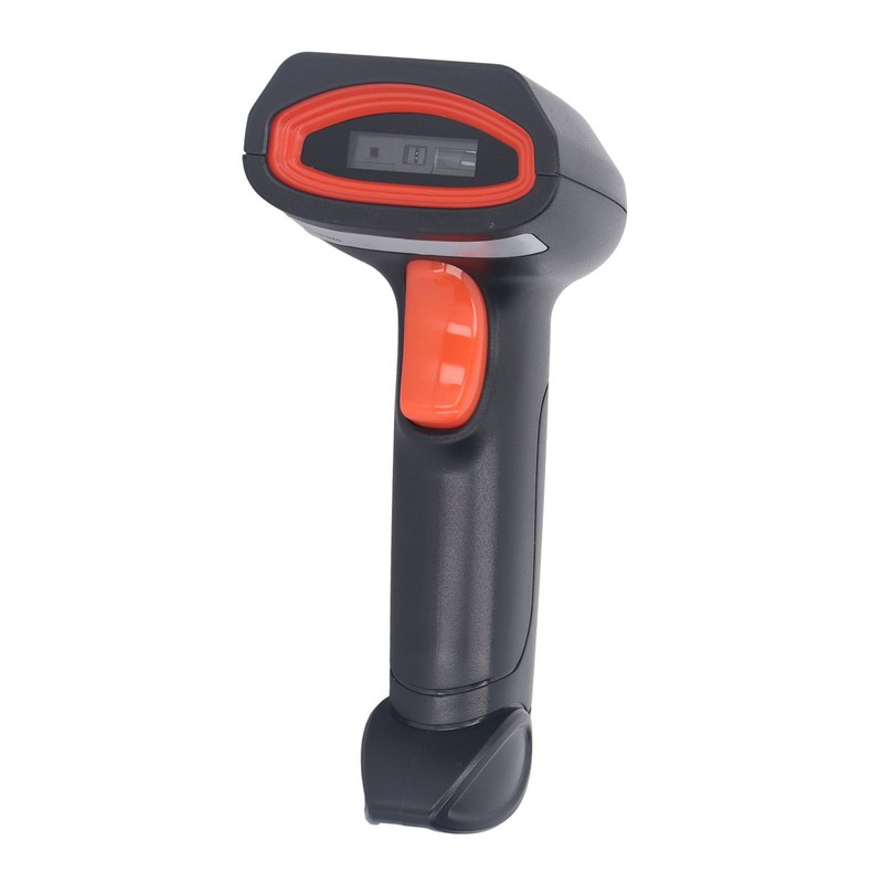 Barcode Scanner Bluetooth 2.4GHz Wireless CCD Red Light Rechargeable 1D