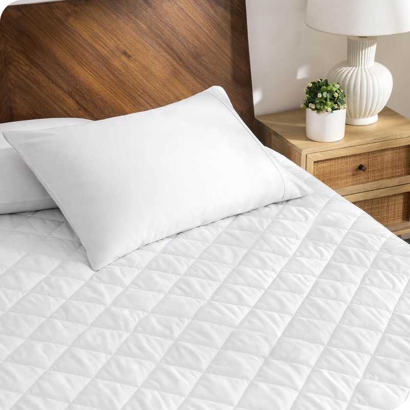 Aspire Homeware King Size Mattress Protector - Premium Microfiber Quilted