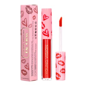 Plumping Lip Gloss Plumper - Matte Liquid Lipstick Long Lasting Lip Gloss Plumper Lip Makeup Non-Fade Lip Gloss for Women Girls (11#, 10g)