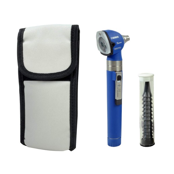 Sigma 31523 Otoscope F.o., 2.5 V, CASE – BLUE