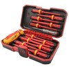 Tolsen 13pcs VDE Insulated Screwdriver Interchangeable Set in Case Magnetic