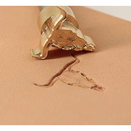 Stamp Tool Leather Craft Craft Brass Stamping Skull #304