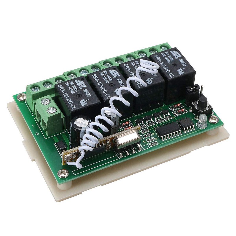 Riloer Radio Remote Control RF Switch 12 V 4CH Channel