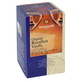 Sonnentor Tea Rooibos Vanilla Tea Bags, Pack of 2 (2 x 20 g) - Organic