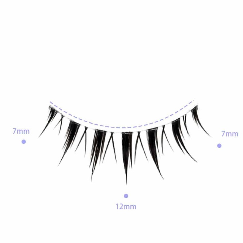 False Eyelashes, Natural Outer Corner, Short, Upper Eyelashes, Lower Eyelashes,