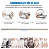 Set of 2 Cat Collars, Waterproof and Adjustable, 39 cm