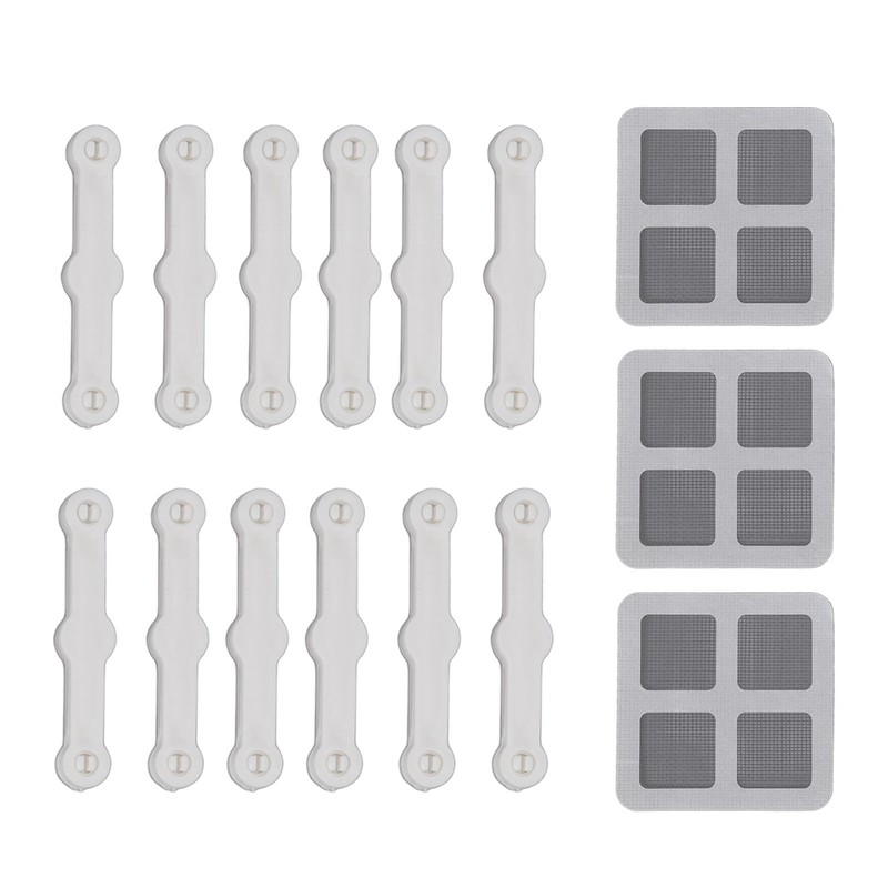 12Pcs Screen Window Clips Home Windows Mounting Buckle for Fly