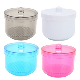 Caja de Remojo de Fresas Dentales Esterilizables en de 4 Piezas, para Limpiar el Soporte de Fresas Dentales, para el Hospital de la Clínica Dental