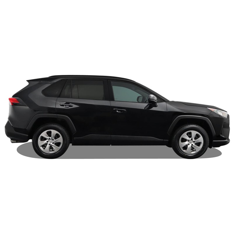 SlickMod Chrome Delete Blackout Vinyl Overlay for 2019-2021 Toyota RAV4