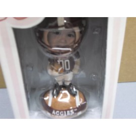 Texas A&M Aggies Football Team Favorite Player Picture Bobblehead 6" w/free ship