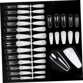 BIUDECO Artificial Fingernails 260pcs False Nails Pack Skin Tone with Almond Tips Non-toxic Odorless Perfect for Nail Manicure