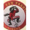SF San Francisco 49ers Vintage Rare Embroidered Iron On Patch
