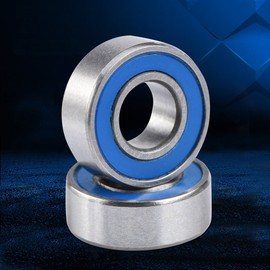 MR115-2RS Ball Bearings Steel Double Shielded Deep Groove Ball Bearing 5 x 11 x 4 mm Pack of 10