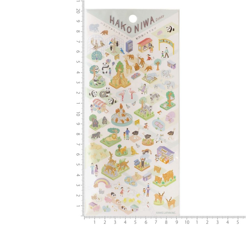 HAKONIWA/Hakoniwa Diary Sticker [Shopping Mall] Cute 208005
