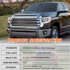 Nixon Offroad Fog Light Set for 2008-2017 Toyota Sequoia w/Bulbs