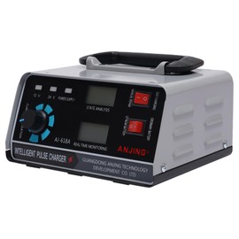 Heavy Duty Smart Car Battery Charger Automatic Pulse Repair Trickle 400W 12V and 24V Fully-Automatic Trickle Charger with LCD Display