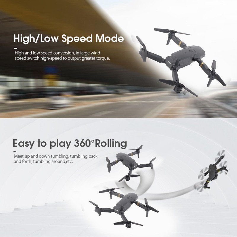 Foldable WIFI Drone HD 4K Aerial Camera Fixed Height RC
