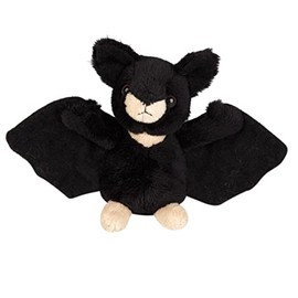 rav Plush Soft Toy Black Bat - 15cm
