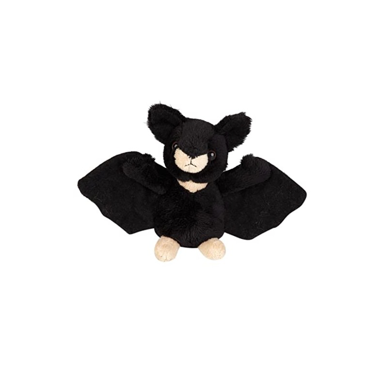 rav Plush Soft Toy Black Bat - 15cm