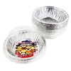PACTOGO Disposable Aluminum 5 3/4" Meat Pot Pie Extra Deep