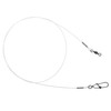 Spro Matt Black Leader Fluoro - 2 Fluorocarbon Spin Leaders