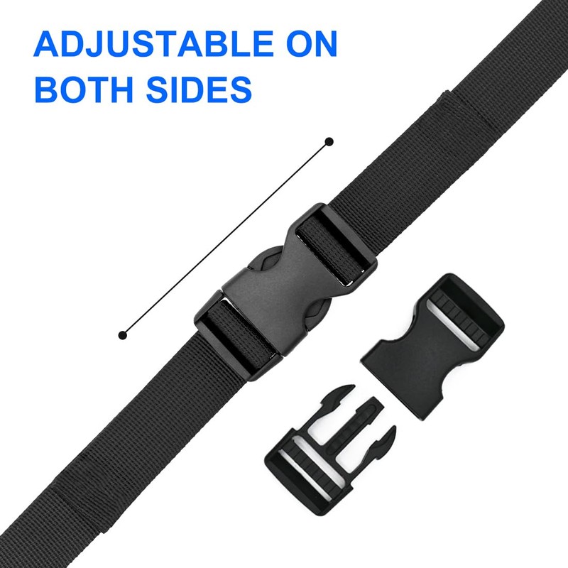 LICQIC Plastic Side Release Buckles, 20 mm/25 mm/32 mm/38 mm/50