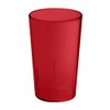 G.E.T. Unbreakable Stackable Restaurant Plastic Tumbler/Cup (Set of 12) 5 Ounce Blue | For Restaurants and Home, Dishwasher Safe, BPA Free