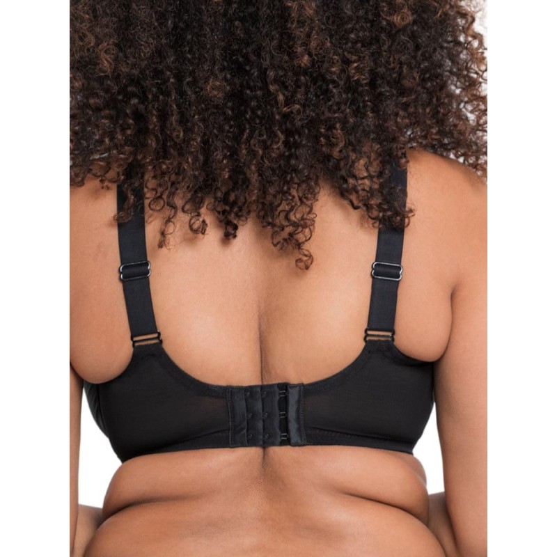 Curvy Kate Womens Wonderfully Full Cup Balconette Bra, Black, 36H