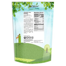 Organic Goji Berries by Food to Live, Sun Dried, Large and Juicy — 1 Pound