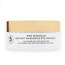 Revolution Pro Miracle Instant Radiant Eyes Renewal Patches, Hydrating & Cooling Undereye Patches, Includes Collagen & Caffeine, Vegan & Cruelty