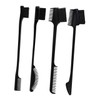 BIUDECO 4pcs Double-ended Eyebrow Brushes and Hair Combs Set for