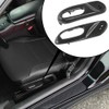 PIT66 Power Seat Switch Bezel Trim Compatible With Corvette 1997-2004,