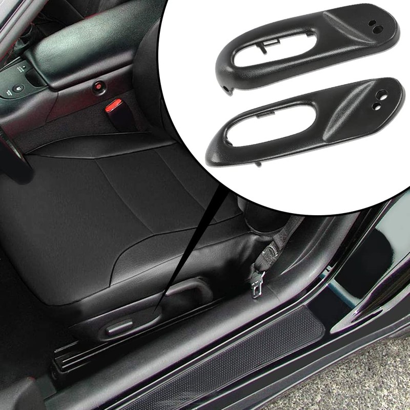 PIT66 Power Seat Switch Bezel Trim Compatible With Corvette 1997-2004,