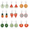 LIFKOME Fruits Pendant Earrings 1 Pair Trendy Ear Drop Dangler