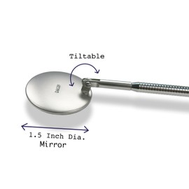 Dental Tiltable Mouth Mirror 1.5 in Dia. for Dental Check ups DMS39-M -Oral32