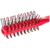 Comair 3020645 Tunnel Valve Brush Double-Sided Ruby Red