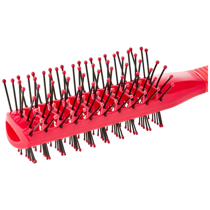 Comair 3020645 Tunnel Valve Brush Double-Sided Ruby Red