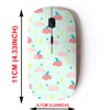 2.4G Wireless Mouse with Cute Pattern Design for All Laptops