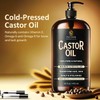 INFINA ESSENTIALS Pure Cold Pressed Castor Oil - Hexane Free,