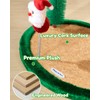 Happi N Pets Christmas Cat Toys, Cat Arch Self Groomer,