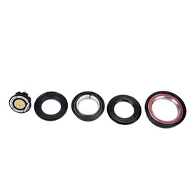 Bike Headset,44mm 56mm Tapered Straight Tube Fork Headset Replacement Parts for Mountain Road Bikes