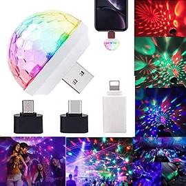 NARFIRE Voice Control USB LED Light Mini Stage Light K Gebao Music KTV Atmosphere Household Crystal Disco Light